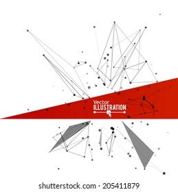 Connecting Dots Connection Business Science Concept Stock Vector ...