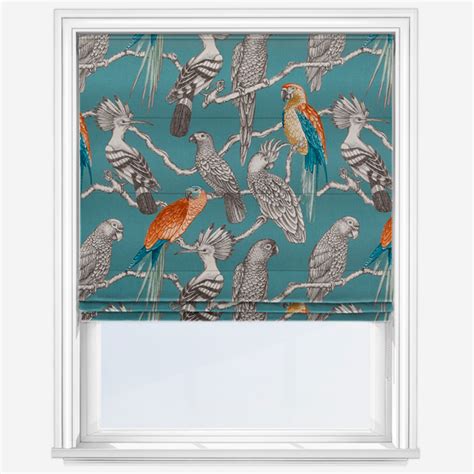 Aviary Lagoon Roman Blind