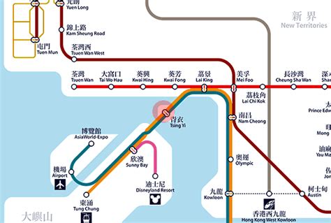tsing yi station map hong kong mtr