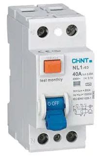 Chint Nl Residual Current Circuit Breaker Rccb Type A P N