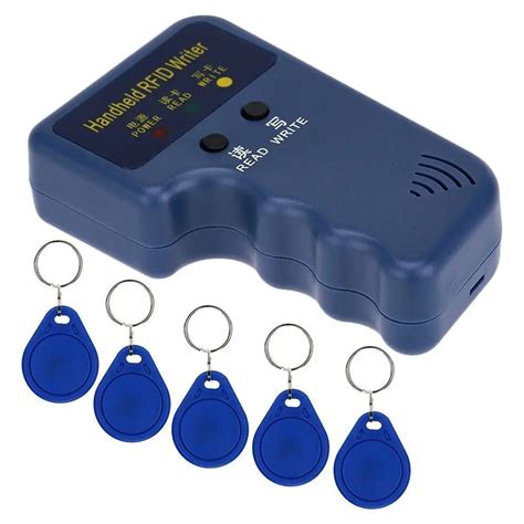 Handheld Khz Rfid Copier Writer Duplicator Id Card Copier Pcs