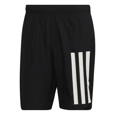 Adidas Mens Classic Length 3 Stripes Swim Short Sport From Excell
