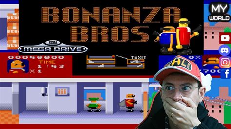 Bonanza Bros Mega Drive Gioco Completo Longplay Sega