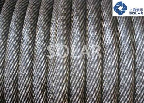 Non Rotating X Iws Steel Wire Rope For Lifting Equipment