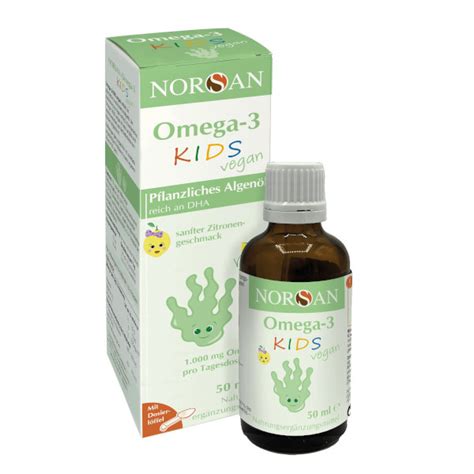 Norsan Omega-3 KIDS Vegan » jetzt im Angebot um € 9,50