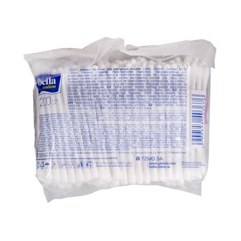 Ватные палочки Bella Cotton (200 шт) - IRMAG.RU