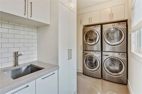 Laundry Storage Calgary Laundry And Mudroom Prestige Custom Millwork