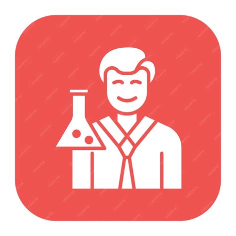 Premium Vector Scientist Vector Illustration