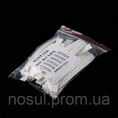 Набор конденсаторов SMD 0603 конденсаторы (720 шт, 36 значений) 1pF ...