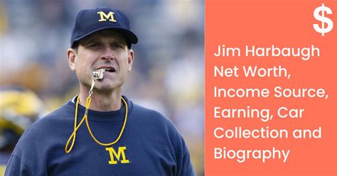 Jim Harbaugh Net Worth Updated 2023 Income Source Contracts