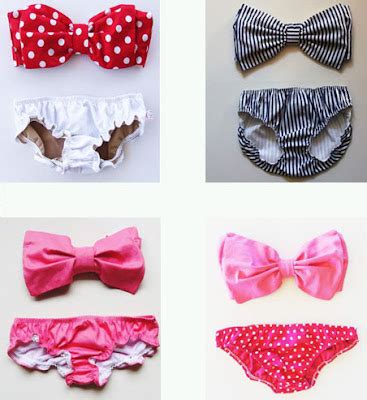 Pequeña Fashionista Tutorial Bikini con lazo