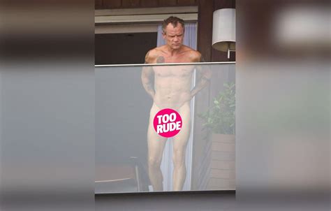 Red Hot Chili Peppers Star Flea Goes Nude In Rio De Janeiro Balcony