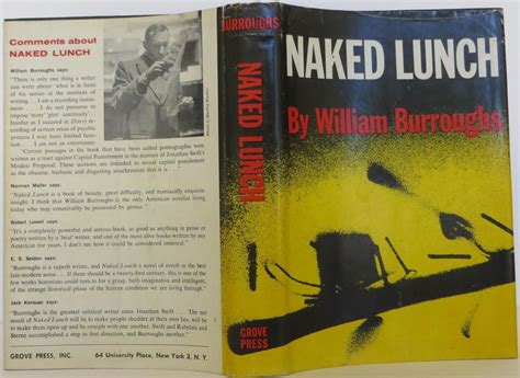 Naked Lunch By Burroughs William Hardcover 1959 Grove Press Biblio