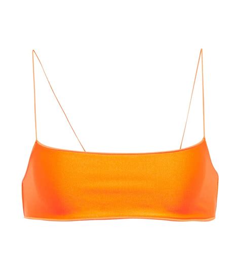 Buy TROPIC OF C The C Bikini Top Orange At 30 Off Editorialist
