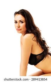 Seductive Brunette Woman Lingerie Stock Photo Shutterstock