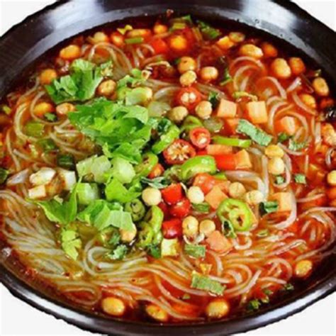 Hot and Sour Sweet Potato Noodle Soup 酸辣粉 CQ Noodle Bubble Tea