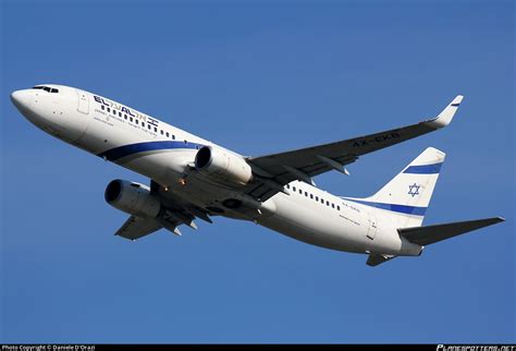 4x Ekb El Al Israel Airlines Boeing 737 858wl Photo By Daniele D