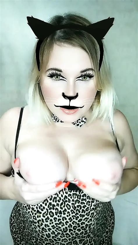 Chubby MILF In Cat Costume Big Tits Blonde Porn Feat Whitekitten By FapHouse XHamster