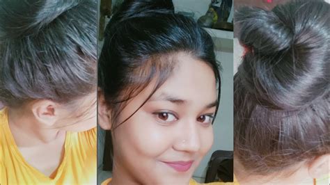 Messy Bun Tutorial Without Bobby Pins Only With The Help Of Clature 🤟🤟😍 For Beginners