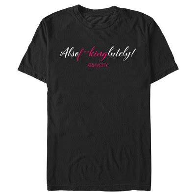 Men S Sex And The City Mr Big Absolutely Cursive Reply T Shirt Target