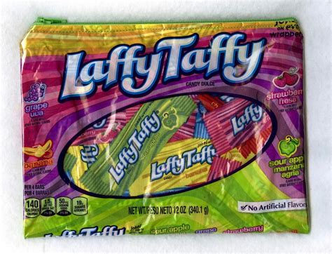 Laffy Taffy Candy Wrapper Up-cycled Zippered Bag/Pouch | Etsy