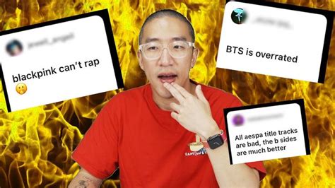 Reacting To Your Kpop Hot Takes Our Viewers Are Brutal Kpop Overrated Blackpink