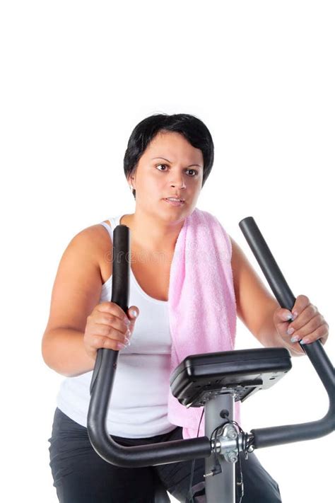 Fitness For Fat Woman Stock Photo Image Of Exercise 29108856