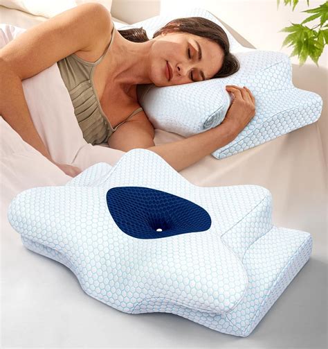Cervical Neck Pillow For Sleeping Without Pain Ergonomic Pillows For