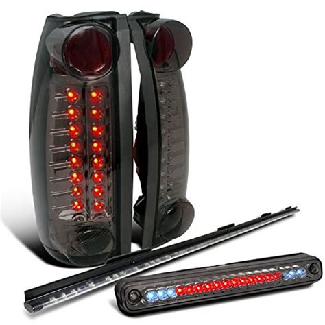 Buy Chevy C10 Ck Smoked Led Tail Lights 3rd Brake Light 49 Tail