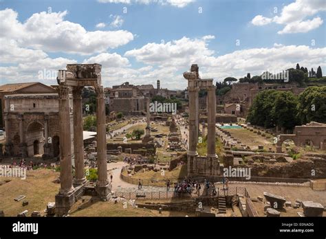 Ancient Rome From Capitoline Hill Hi Res Stock Photography And Images