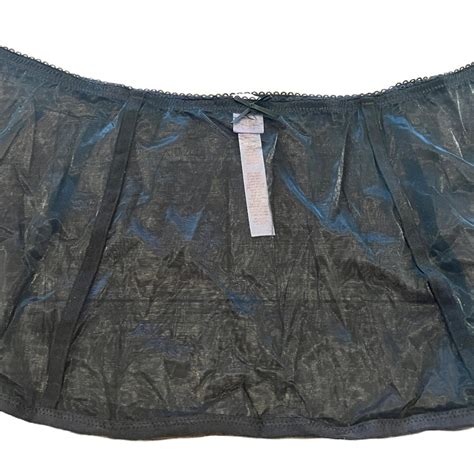 Savage X Fenty Plus Size Black Mesh Lingerie Mini Depop