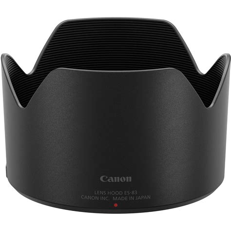 Canon ES-83 Lens Hood 2960C001 B&H Photo Video