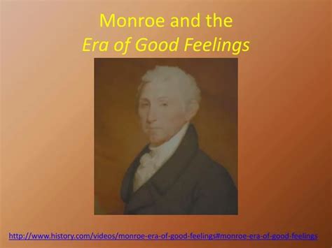 Ppt Monroe And The Era Of Good Feelings Powerpoint Presentation Free