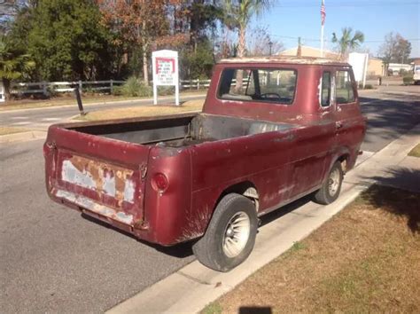 1962 Ford Econoline Pick Up Hot Rod Rare Barn Find Antique Rat Rod Cheap For Sale