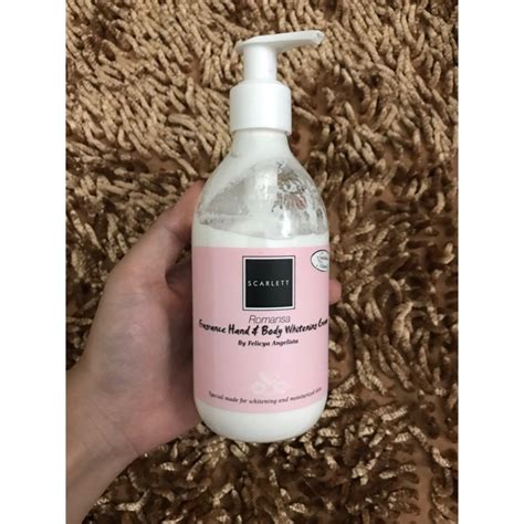 Jual Hand Body Lotion By Felicia Angelista Scarlett Shopee Indonesia