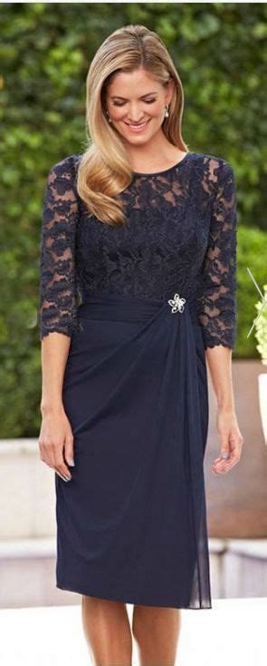 New Navy Blue Lace Short Mother Of The Bride Dresses Formal Party