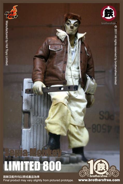 Toyhaven Preview Brothersfree X Hot Toys Om Sepia Monkey Action Figure Brothersfree