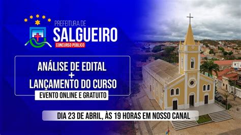 Concurso Prefeitura De Salgueiro Planejamento De Estudos Lan Amento