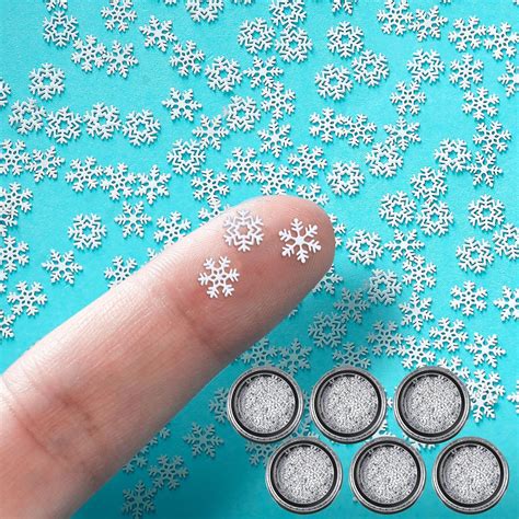 amazoncom knitgrip  pcs mini snowflake ornament christmas white
