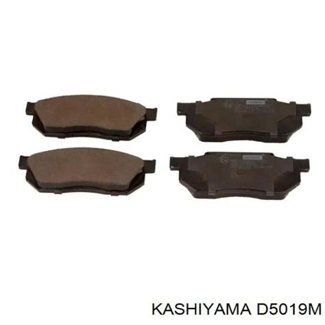 D5019M Kashiyama колодки тормозные передние дисковые