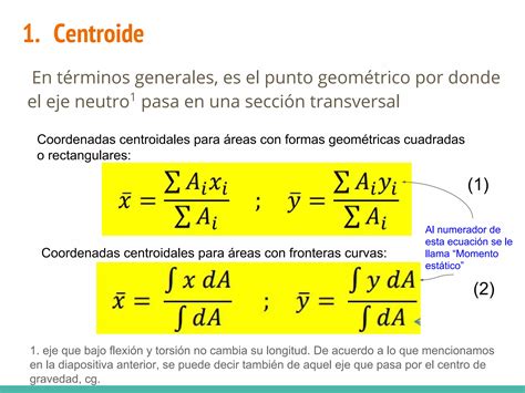 Propiedades De Secciones Planas Transversales En Vigas PPT