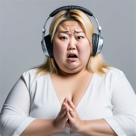 Fearful Blonde Asian Woman Stable Diffusion Online