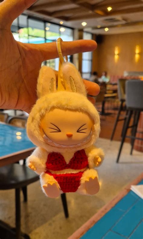 Labubu Dress Bikini Set Baju Labubu Bikini Set Desain Kerajinan Tangan Barang Aksesoris