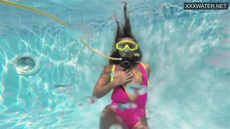 Irina Poplavok Blonde Pornstar In The Pool