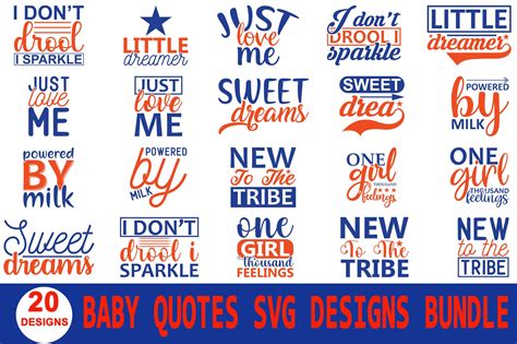 Baby Quotes T-Shirt Bundle, Graphic by PM GRAPHICS STUDIO · Creative ...