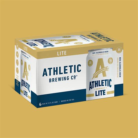 Athletic Lite Non Alcoholic Light Beer Athletic Brewing Co