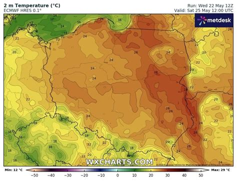 Pogoda Na Pi Tek Maja Kolejne Burze I Wysokie Temperatury W