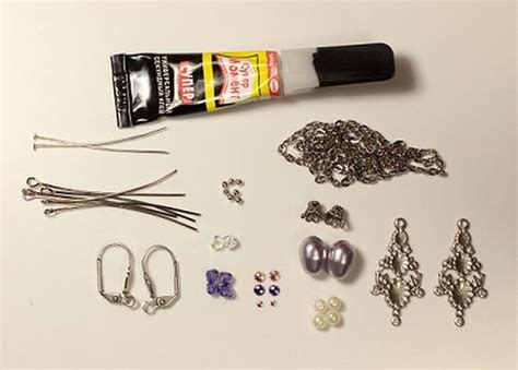 Мастер-класс по созданию серёжек "Лавандовый дождик" | Hair accessories ...