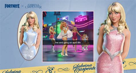 Sabrina Carpenter Fortnite Skin | Know Your Meme