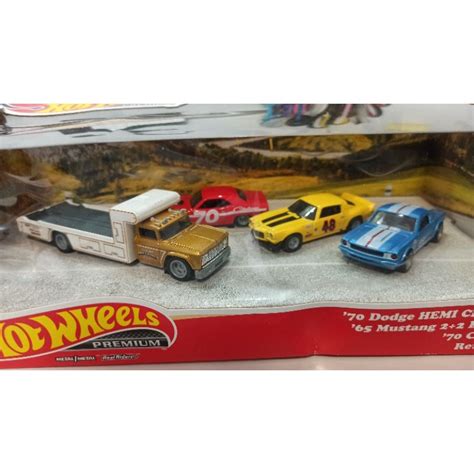 GRN83 Hot Wheels Premium Collector Set Pony Rides Shopee Brasil